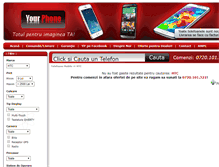 Tablet Screenshot of htc.yourphone.ro